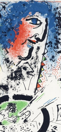 Marc Chagall, Self Portrait, from Chagall Lithographer I, 1960