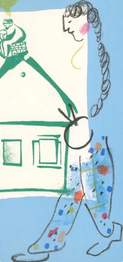 Marc Chagall, The House of My Village, from Chagall Lithographer I, 1960