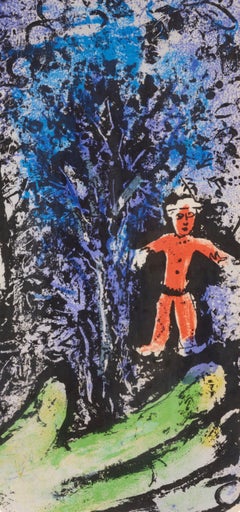 Marc Chagall, The Profile and the Red Child, from Chagall Lithographer I, 1960