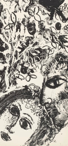 Marc Chagall, Couple Before the Tree, from Chagall Lithographer I, 1960