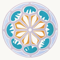 Henri Matisse, Rose Window, from Last Works of Matisse, 1958 (after)