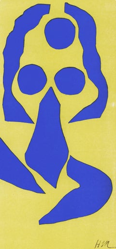 Henri Matisse, Blue Nude IV, from Last Works of Matisse, 1958 (after)