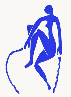 Henri Matisse, Blauer Akt VIII, aus Letzte Werke von Matisse, 1958 (nach)