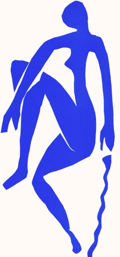 Henri Matisse, Blauer Akt VIII, aus Letzte Werke von Matisse, 1958 (nach)