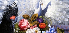 Ian Hornak, Nocturne I: Pavone bianco, cacatua nero, 1990