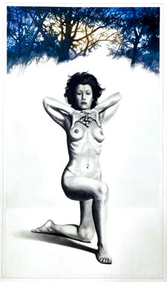 Ian Hornak, Female Nude: Moonlight (Andy Warhol Superstar, Ultra Violet), 1971