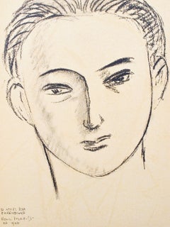 Henri Matisse, Ilya Ehrenbourg, from Portraits by Henri Matisse, 1954 (after)
