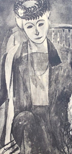 Henri Matisse, Mrs. H. Matisse, from Portraits by Henri Matisse, 1954 (after)