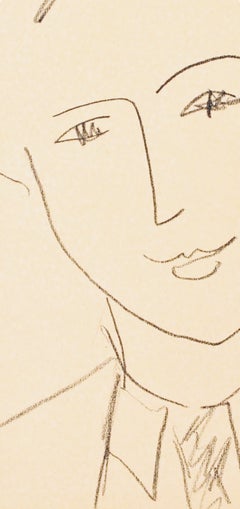 Henri Matisse, Georges Salles, from Portraits by Henri Matisse, 1954 (after)