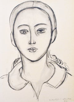 Henri Matisse, Miss C.P., Portraits by Henri Matisse, 1954 (after)