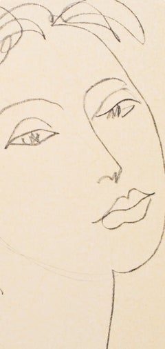 Henri Matisse, Miss D.A., from Portraits by Henri Matisse, 1954 (after)