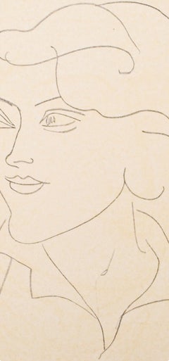Henri Matisse, Miss A.Nelck, from Portraits by Henri Matisse, 1954 (after)