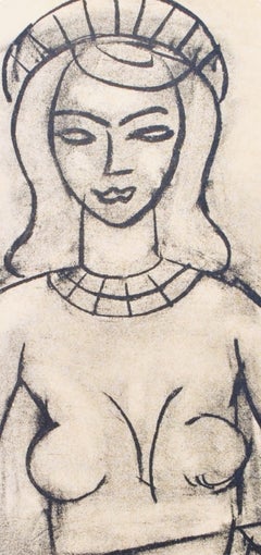 Henri Matisse, Miss A.Nelck, from Portraits by Henri Matisse, 1954 (after)