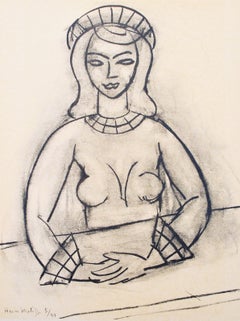 Henri Matisse, Miss A.Nelck, from Portraits by Henri Matisse, 1954 (after)