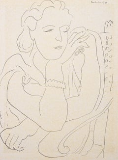 Henri Matisse, Miss M.B., from Portraits by Henri Matisse, 1954 (after)