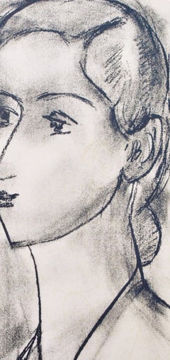 Henri Matisse, Miss J. Leriche, from Portraits by Henri Matisse, 1954 (after)
