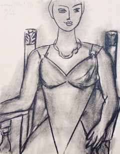 Henri Matisse, Miss M.A., from Portraits by Henri Matisse, 1954 (after)