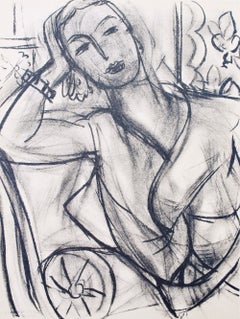 Henri Matisse, Mrs. Mary Hutchins, from Portraits by Henri Matisse, 1954 (after)