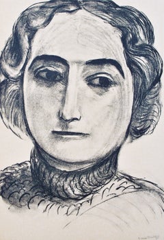 Henri Matisse, Miss Claribel Cone, from Portraits by Henri Matisse, 1954 (after)