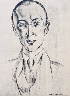 Henri Matisse, Serge Prokofieff, da Ritratti di Henri Matisse, 1954 (after) Henri Matisse
