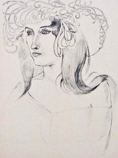 Henri Matisse, Studio per Le piume bianche, 1954 (after) Henri Matisse