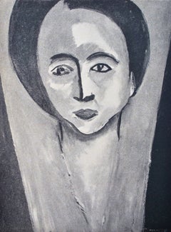 Henri Matisse, La signora Sarah Stein, da Ritratti di Henri Matisse, 1954 (after) Henri Matisse