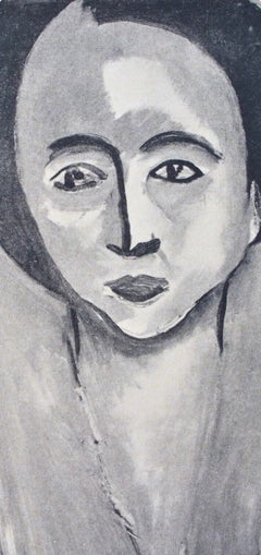 Henri Matisse, La signora Sarah Stein, da Ritratti di Henri Matisse, 1954 (after) Henri Matisse