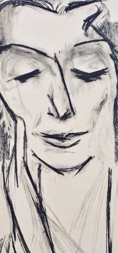 Henri Matisse, Miss Eva Mudocci, from Portraits by Henri Matisse, 1954 (after)