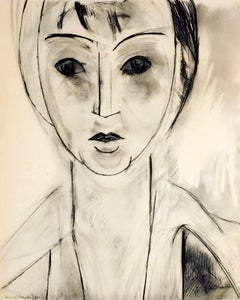 Henri Matisse, Mrs. Josette Gris, from Portraits by Henri Matisse, 1954 (after)