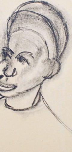 Henri Matisse, Sudanese Woman, from Portraits by Henri Matisse, 1954 (after)