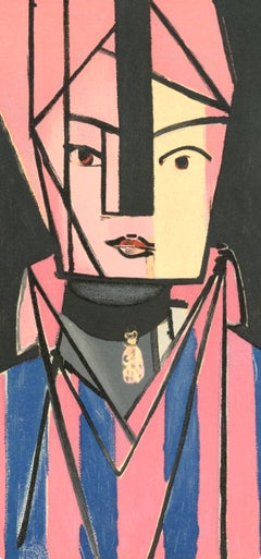 Henri Matisse, White and Pink Head, Portraits by Henri Matisse, 1954 (after)