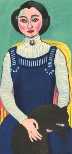 Henri Matisse, Marguerite Matisse, from Portraits by Henri Matisse, 1954 (after)