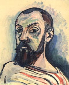 Henri Matisse, Self-Portrait in a Striped Shirt, 1954 (after)