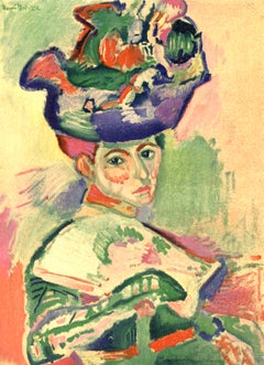 Henri Matisse, Mrs. Matisse, from Portraits by Henri Matisse, 1954 (after)