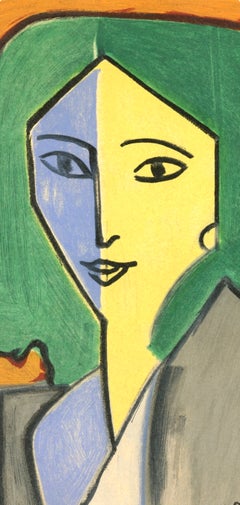 Henri Matisse, Mrs. L.D., from Portraits by Henri Matisse, 1954 (after)