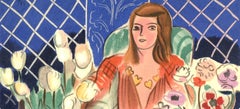 Henri Matisse, Miss A.N., from Portraits by Henri Matisse, 1954 (after)