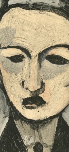 Henri Matisse, Georges Besson, from Portraits by Henri Matisse, 1954 (after)