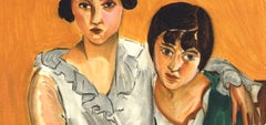 Henri Matisse, The Two Sisters, from Portraits by Henri Matisse, 1954 (after)
