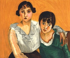 Henri Matisse, The Two Sisters, from Portraits by Henri Matisse, 1954 (after)