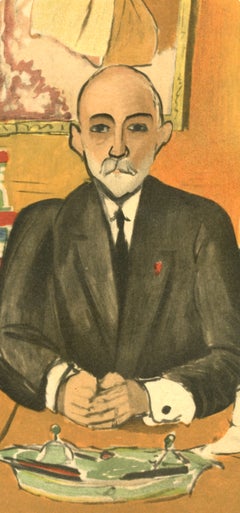 Henri Matisse, Auguste Pellerin, from Portraits by Henri Matisse, 1954 (after)