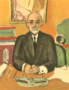 Henri Matisse, Auguste Pellerin, from Portraits by Henri Matisse, 1954 (after)