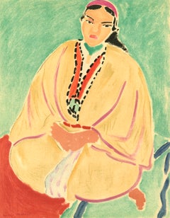 Henri Matisse, Zora, the Yellow Dress, Portraits by Henri Matisse, 1954 (after)