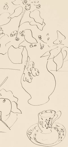 Henri Matisse, Series A, Var. 3, Drawings, Themes and Variations, 1943 (after)