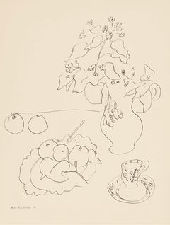 Henri Matisse, Series A, Var. 3, Drawings, Themes and Variations, 1943 (after)