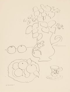 Henri Matisse, Series A, Var. 5, Drawings, Themes and Variations, 1943 (after)