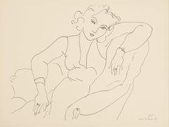 Henri Matisse, Series B, Var. 5, Drawings, Themes and Variations, 1943 (after)