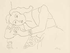 Henri Matisse, Series C, Var. 6, Drawings, Themes and Variations, 1943 (after)