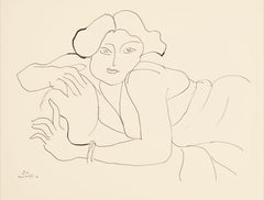 Henri Matisse, Series D, Var. 4, Drawings, Themes and Variations, 1943 (after)