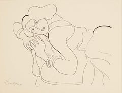 Henri Matisse, Series D, Var. 5, Drawings, Themes and Variations, 1943 (after)