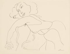 Henri Matisse, Series D, Var. 7, Drawings, Themes and Variations, 1943 (after)